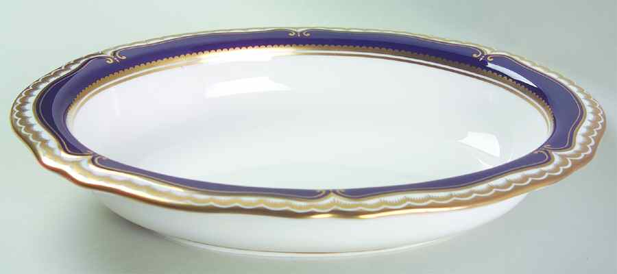 Diplomat 10" Oval Vegetable Bowl by Royal Worcester-1