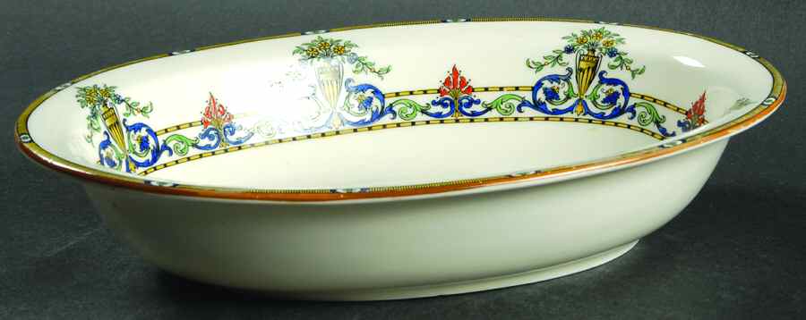 Doncaster 9" Oval Vegetable Bowl by Royal Worcester-1