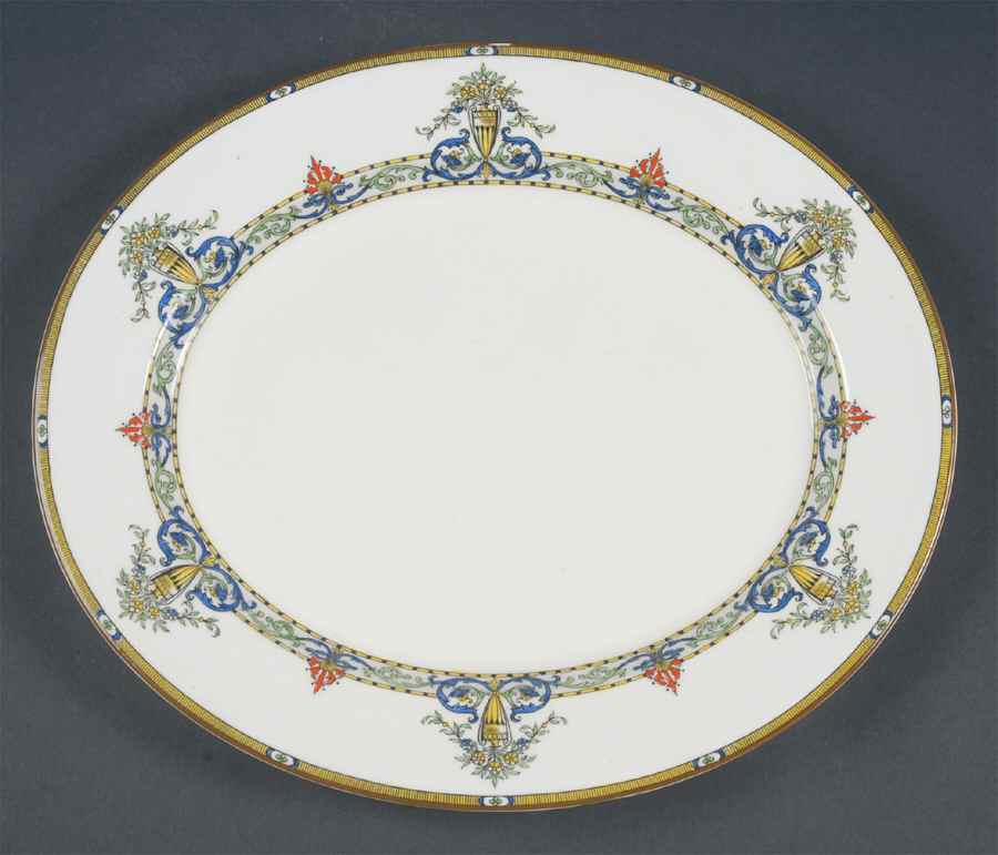 Doncaster 11" Oval Serving Platter by Royal Worcester-1