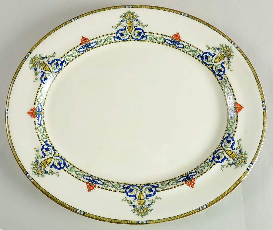Doncaster 15" Oval Serving Platter by Royal Worcester-1