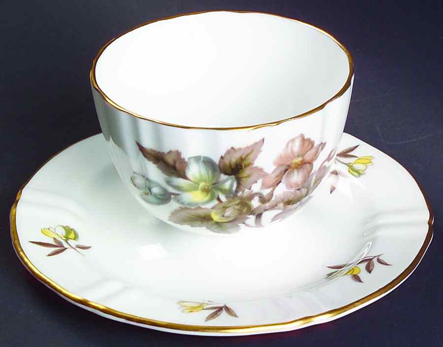 Dorchester (Scalloped, Z2637) Jam/Jelly w/Attached Underplate No Lid by Royal Worcester-1