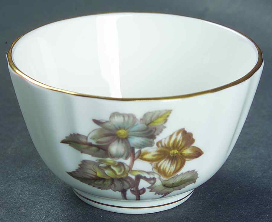 Dorchester (Scalloped, Z2637) Mini Open Sugar Bowl by Royal Worcester-1