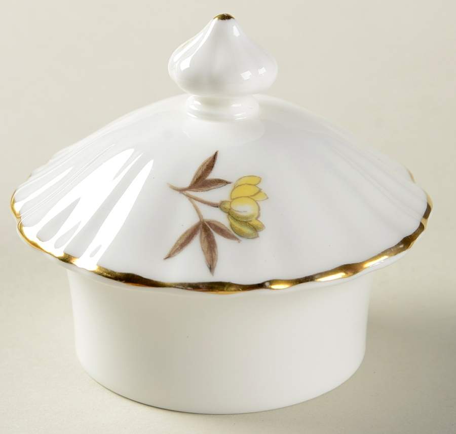 Dorchester (Scalloped, Z2637) Lid for Mini Coffee Pot by Royal Worcester-1
