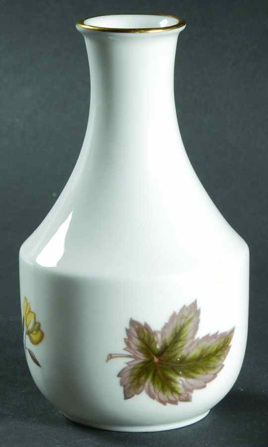 Dorchester (Scalloped, Z2637) 4" Bud Vase by Royal Worcester-1