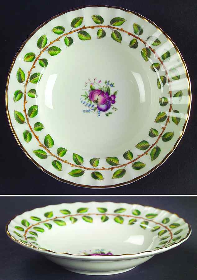 Doreen Rim Fruit/Dessert (Sauce) Bowl by Royal Worcester-1