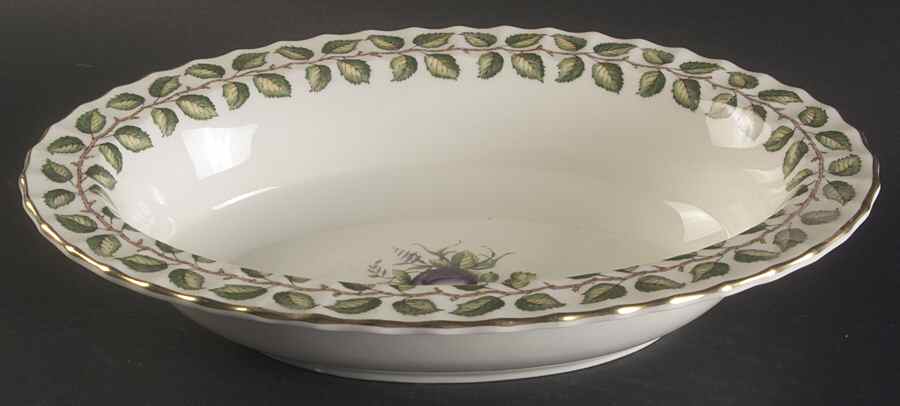 Doreen 10" Oval Vegetable Bowl by Royal Worcester-1