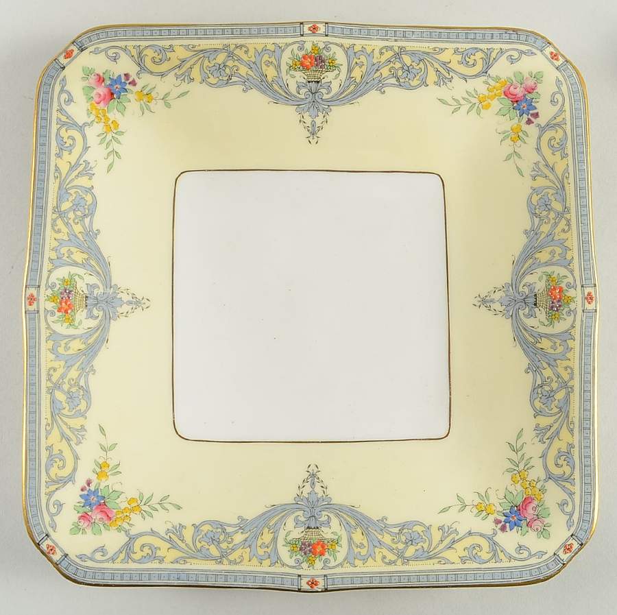 The Duchess Square Cake Plate by Royal Worcester-1