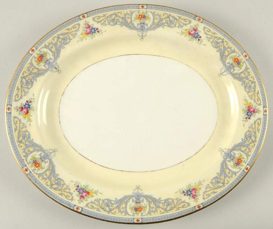 The Duchess 15" Oval Serving Platter by Royal Worcester-1