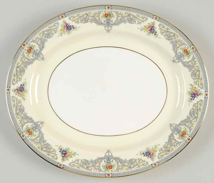 The Duchess 11" Oval Serving Platter by Royal Worcester-1