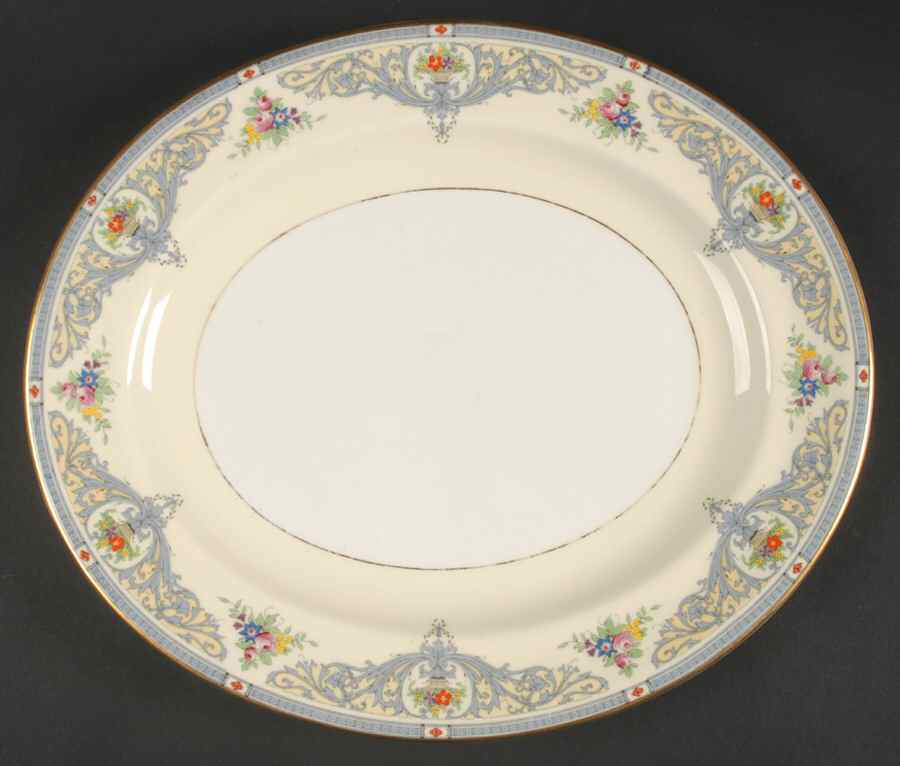 The Duchess 13" Oval Serving Platter by Royal Worcester-1