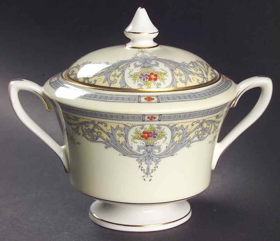 The Duchess Sugar Bowl & Lid by Royal Worcester-1