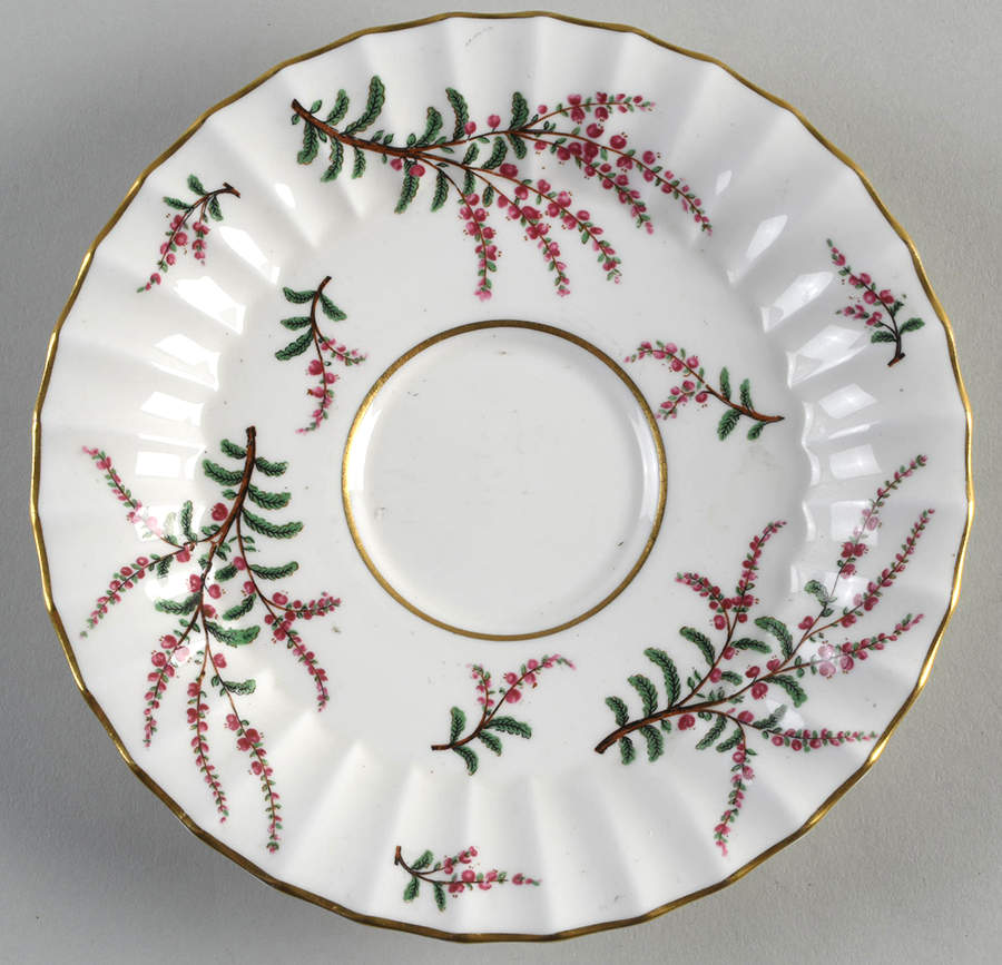 Dunrobin Saucer for Oversized Cup by Royal Worcester-1