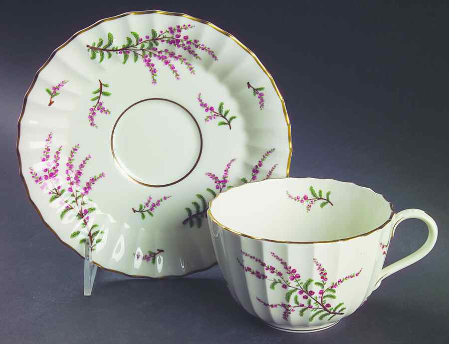 Dunrobin Oversized Cup & Saucer Set by Royal Worcester-1