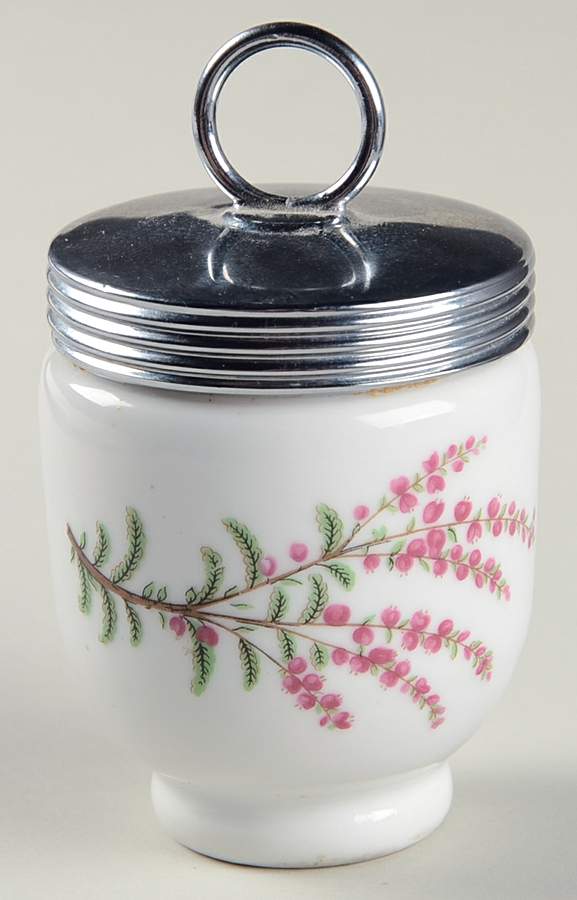 Dunrobin Egg Coddler & Lid by Royal Worcester-1