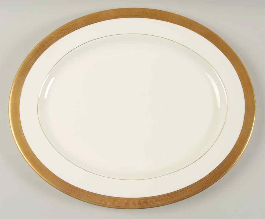 Durham 15" Oval Serving Platter by Royal Worcester-1