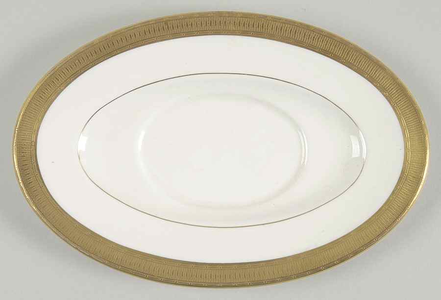 Durham Underplate for Gravy Boat by Royal Worcester-1