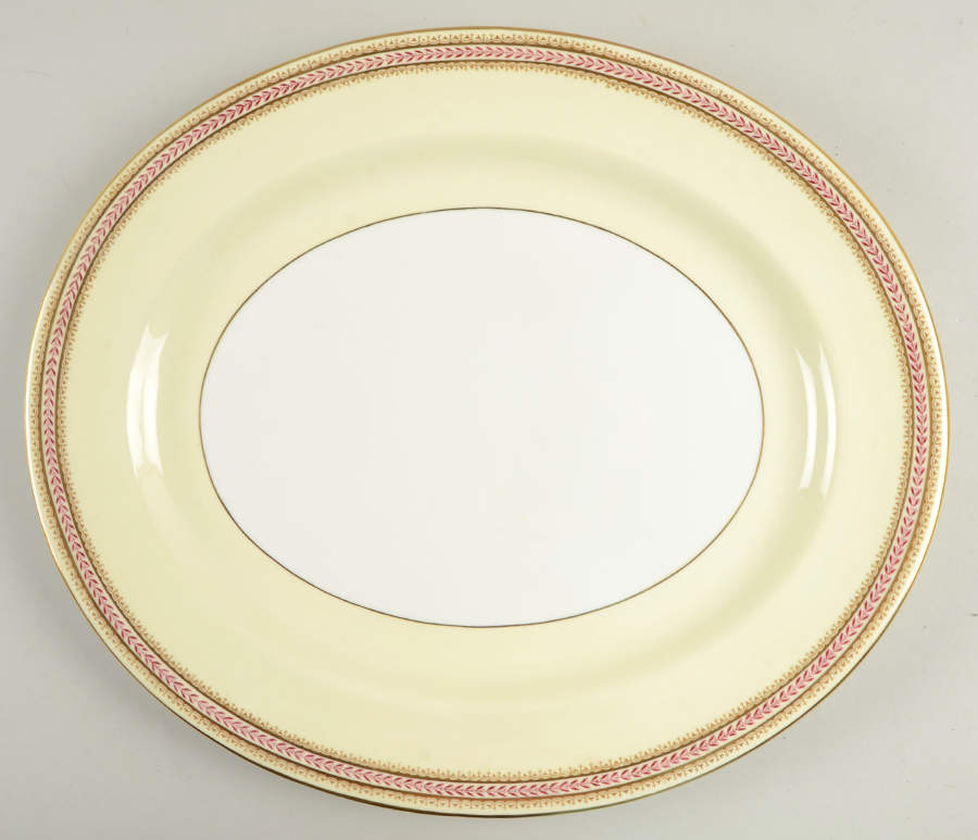 Eleanor 15" Oval Serving Platter by Royal Worcester-1