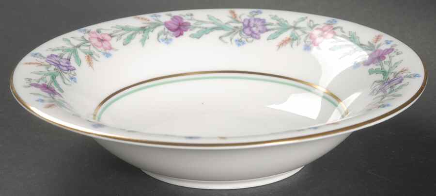 Elysian (White Body) Coupe Cereal Bowl by Royal Worcester-1