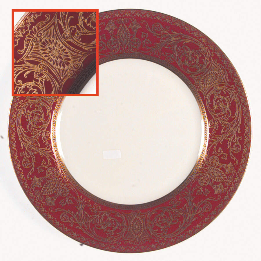 Embassy Ruby Dinner Plate by Royal Worcester-1