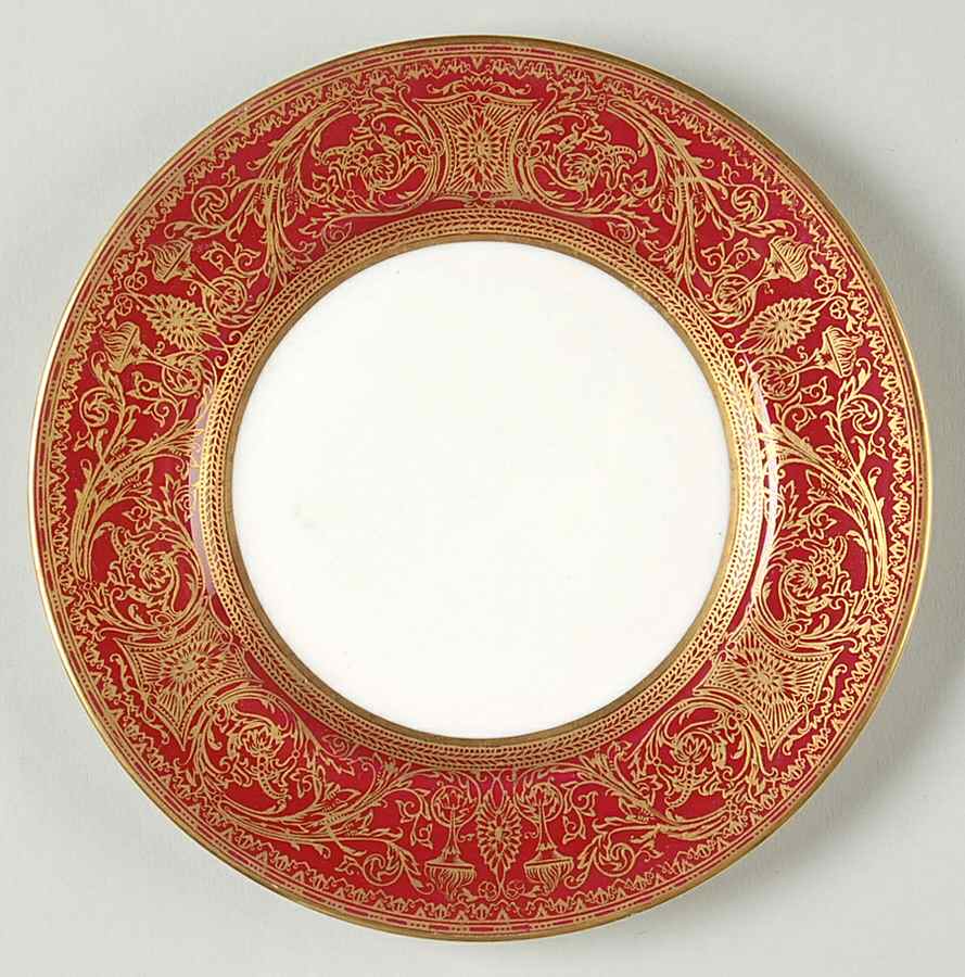 Embassy Ruby Bread & Butter Plate by Royal Worcester-1