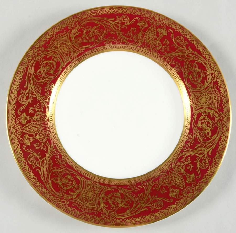 Embassy Ruby Salad Plate by Royal Worcester-1
