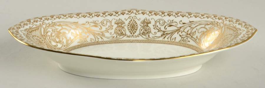 Embassy White and Gold Relish by Royal Worcester-1