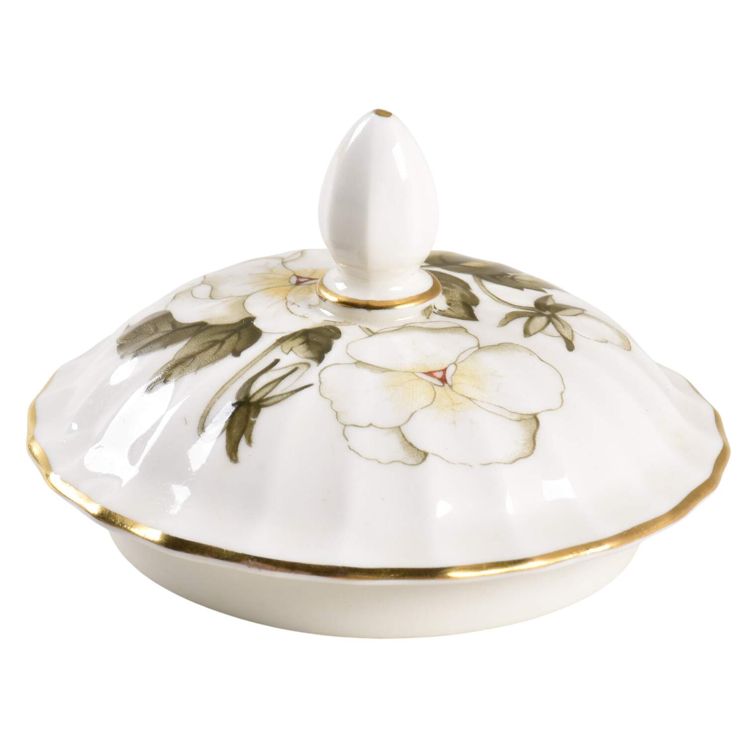 Engadine (No Inner Verge) Lid for Sugar Bowl by Royal Worcester-1