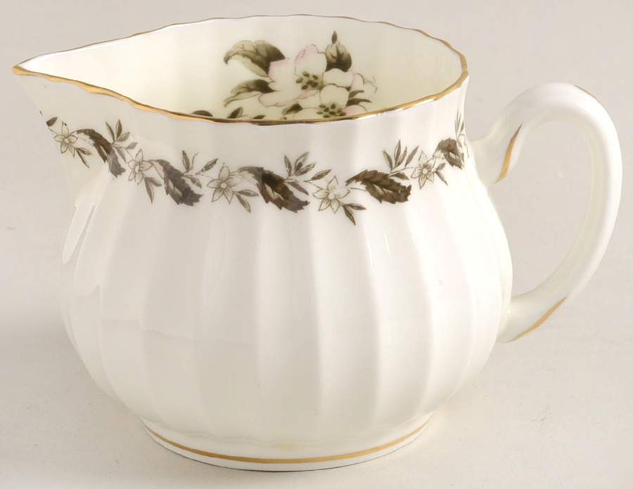 Engadine (No Inner Verge) Creamer by Royal Worcester-1