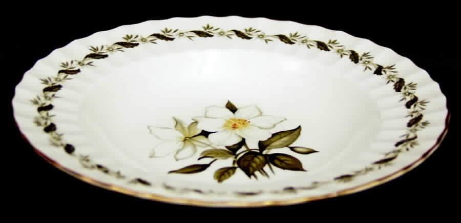 Engadine (No Inner Verge) Rim Soup Bowl by Royal Worcester-1
