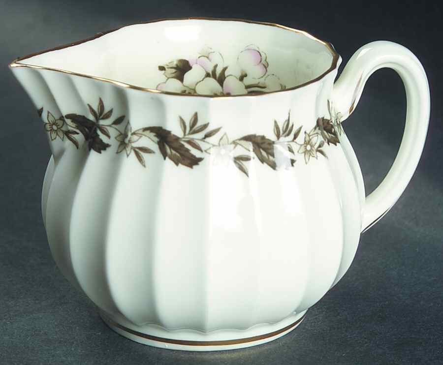 Engadine (No Inner Verge) Mini Creamer by Royal Worcester-1