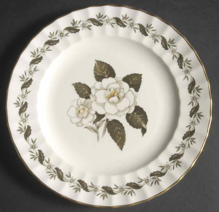 Engadine (No Inner Verge) Dessert/Pie Plate by Royal Worcester-1