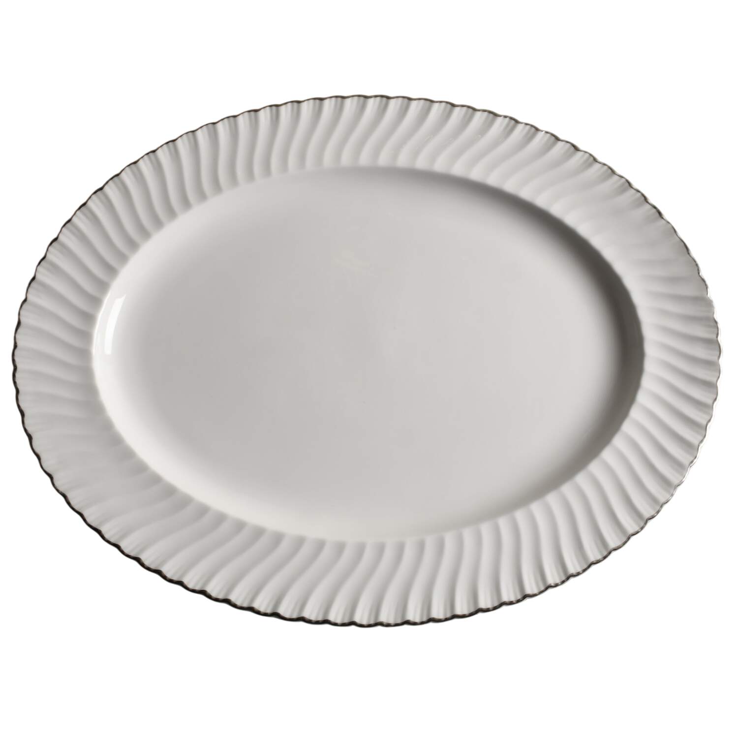 Engagement 17" Oval Serving Platter by Royal Worcester-1