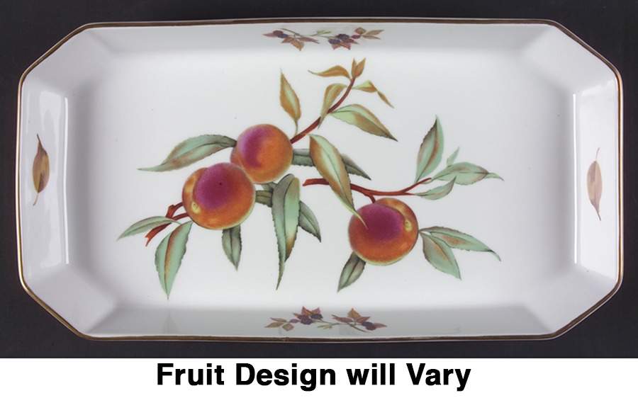 Evesham Gold 15" Rectangular Baker by Royal Worcester-1