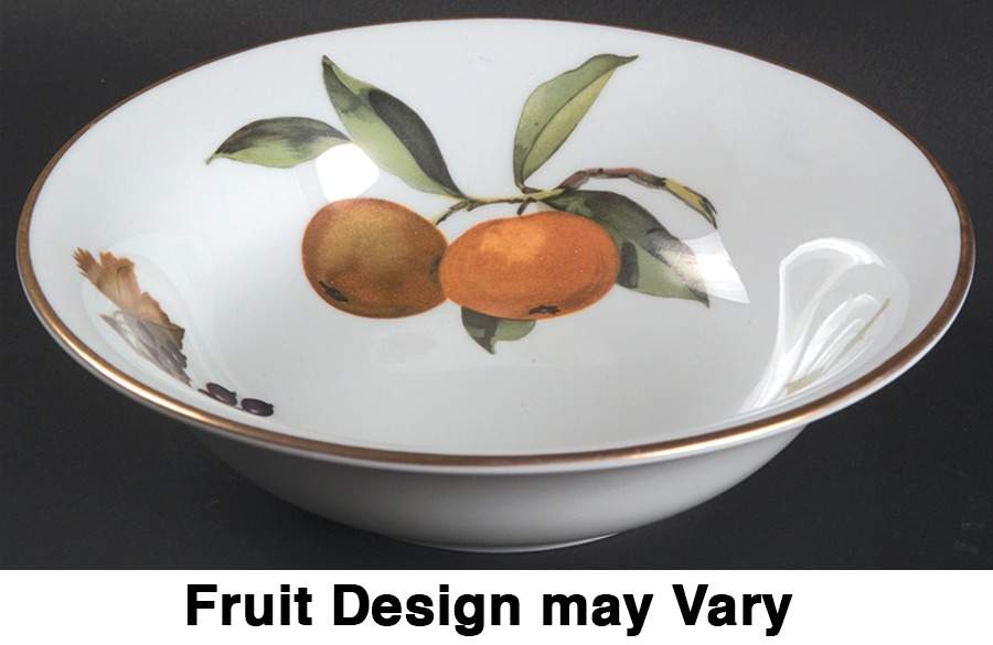 Evesham Gold Soup/Cereal Bowl by Royal Worcester-1