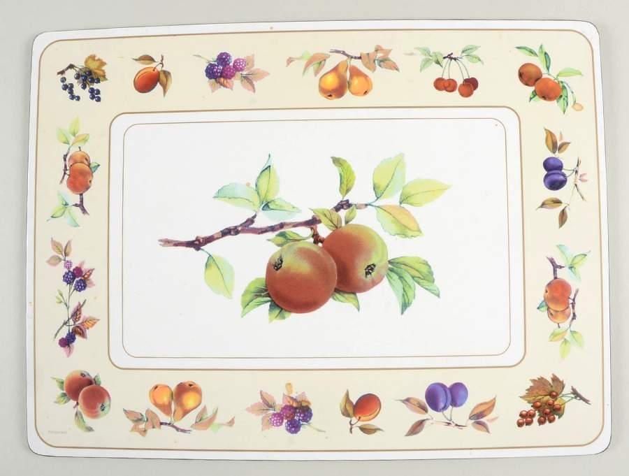 Evesham Gold Corkboard Placemat by Royal Worcester-1