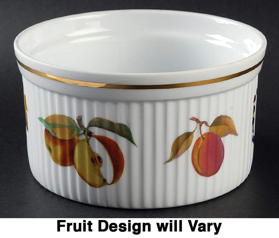 Evesham Gold 6" Souffle by Royal Worcester-1
