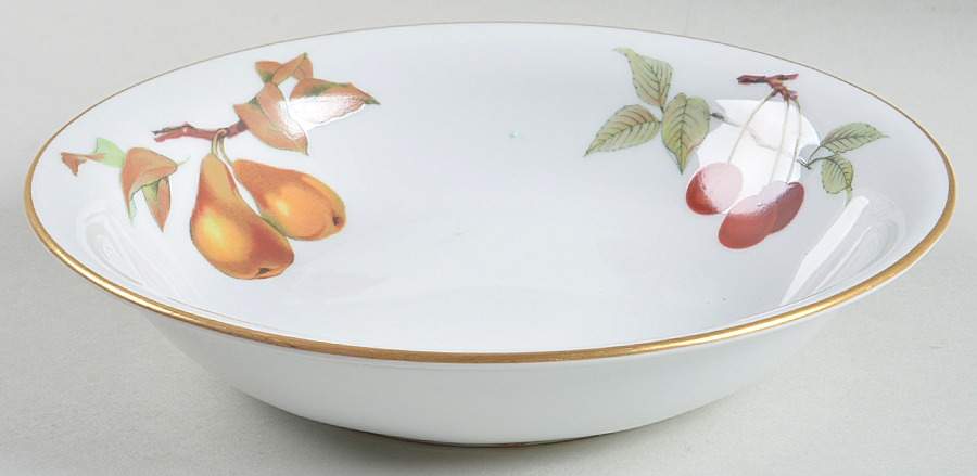 Evesham Gold Coupe Soup Bowl by Royal Worcester-1