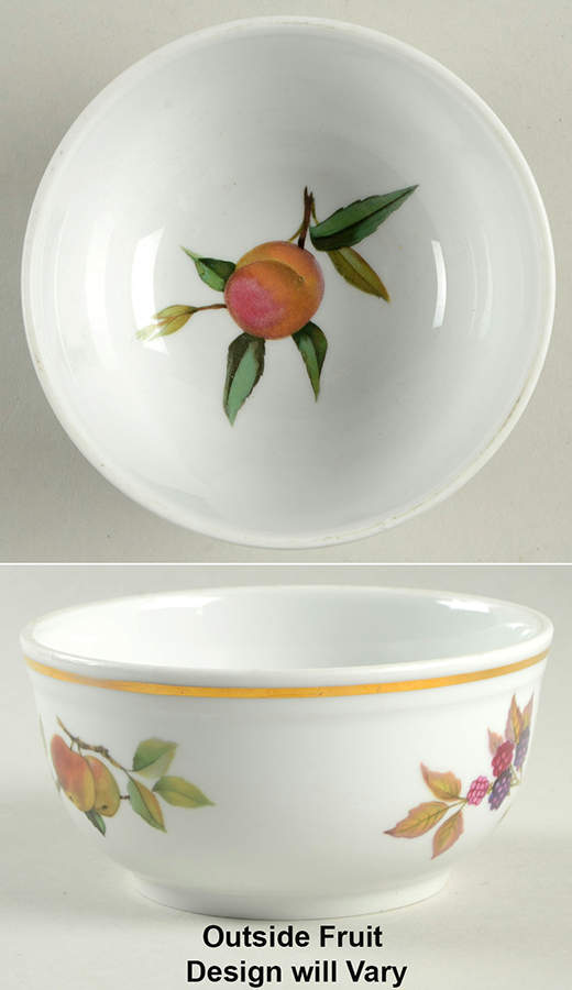 Evesham Gold 4" Pudding Bowl by Royal Worcester-1