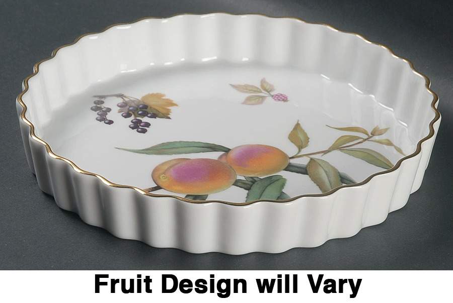 Evesham Gold 8" Quiche by Royal Worcester-1