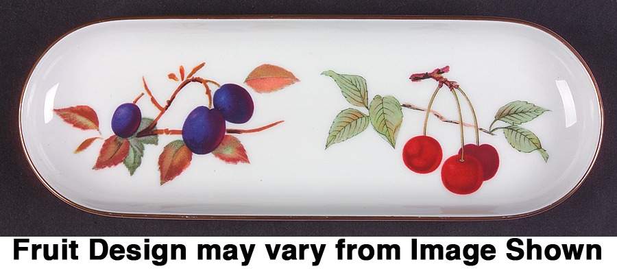 Evesham Gold Mint Tray by Royal Worcester-1