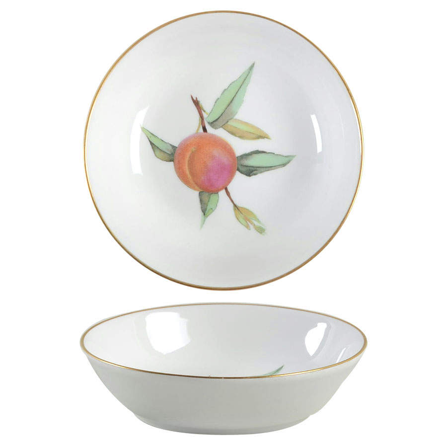 Evesham Gold Fruit/Dessert (Sauce) Bowl by Royal Worcester-1
