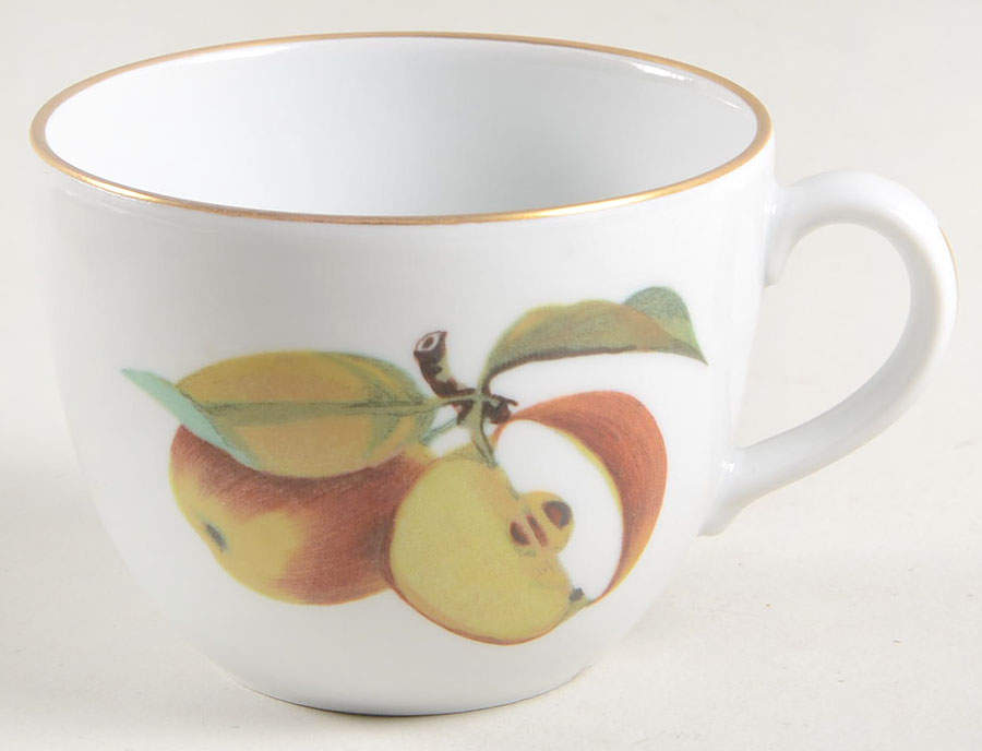Evesham Gold Flat Cup by Royal Worcester-1
