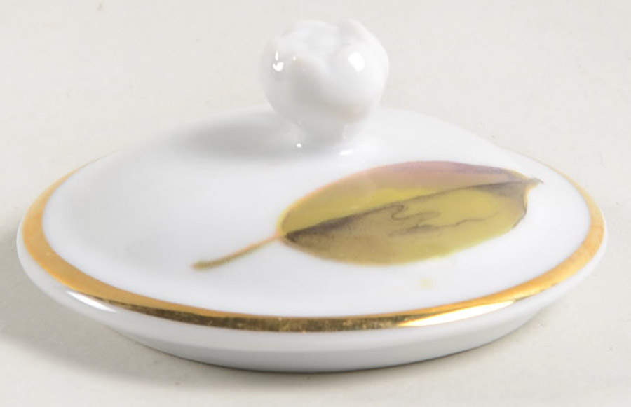 Evesham Gold Lid for 2 Pc Pot de Creme by Royal Worcester-1