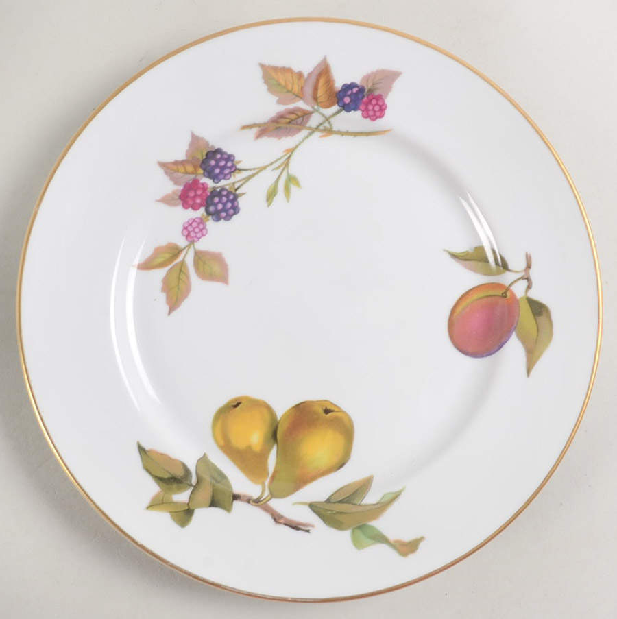 Evesham Gold Salad Plate by Royal Worcester-1