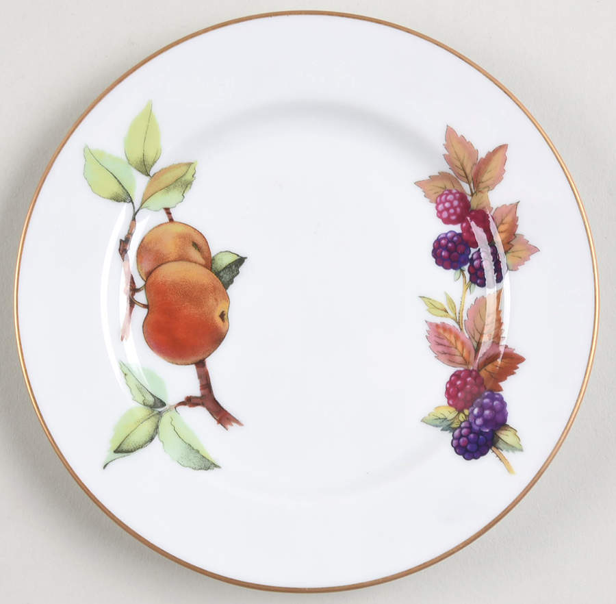 Evesham Gold Bread & Butter Plate by Royal Worcester-1