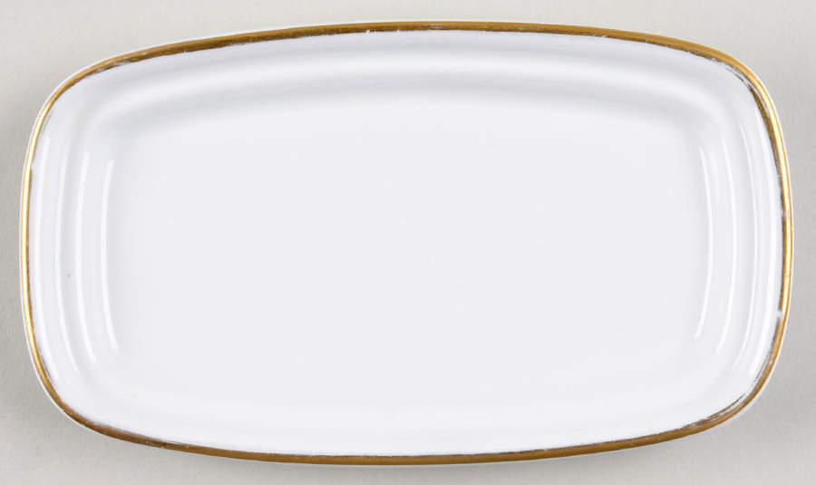 Evesham Gold 1/4 Lb Butter No Lid by Royal Worcester-1