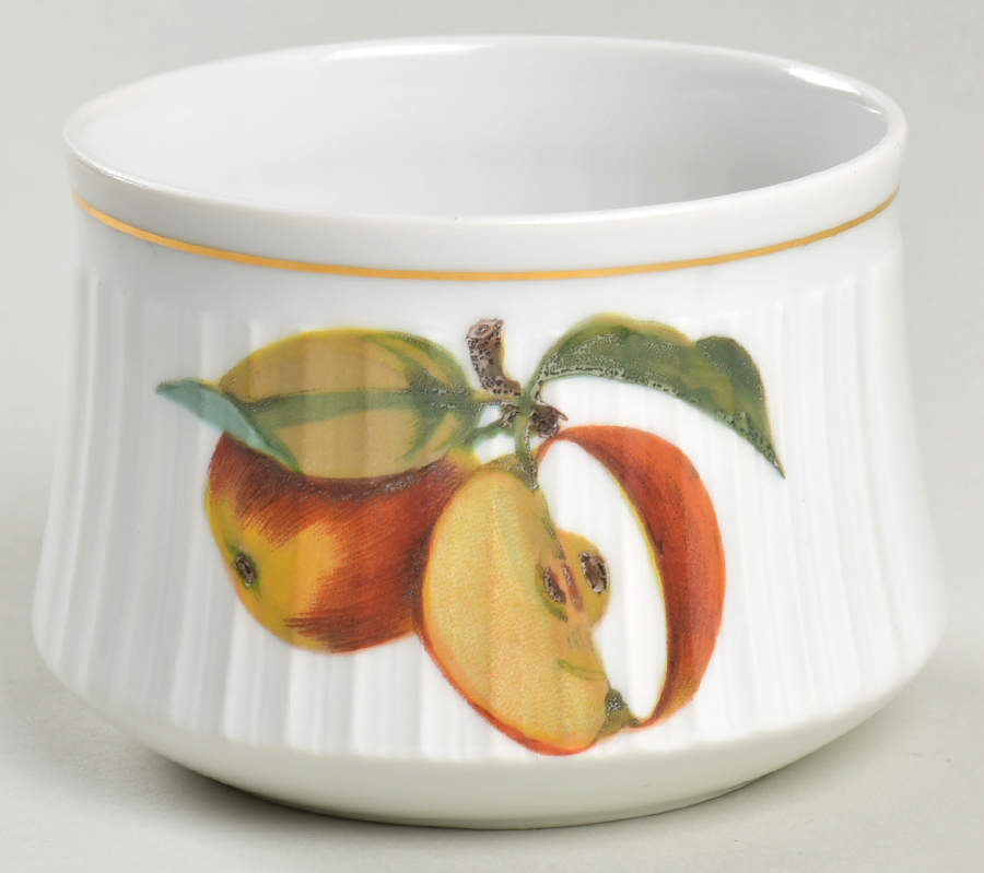 Evesham Gold Open Sugar Bowl by Royal Worcester-1