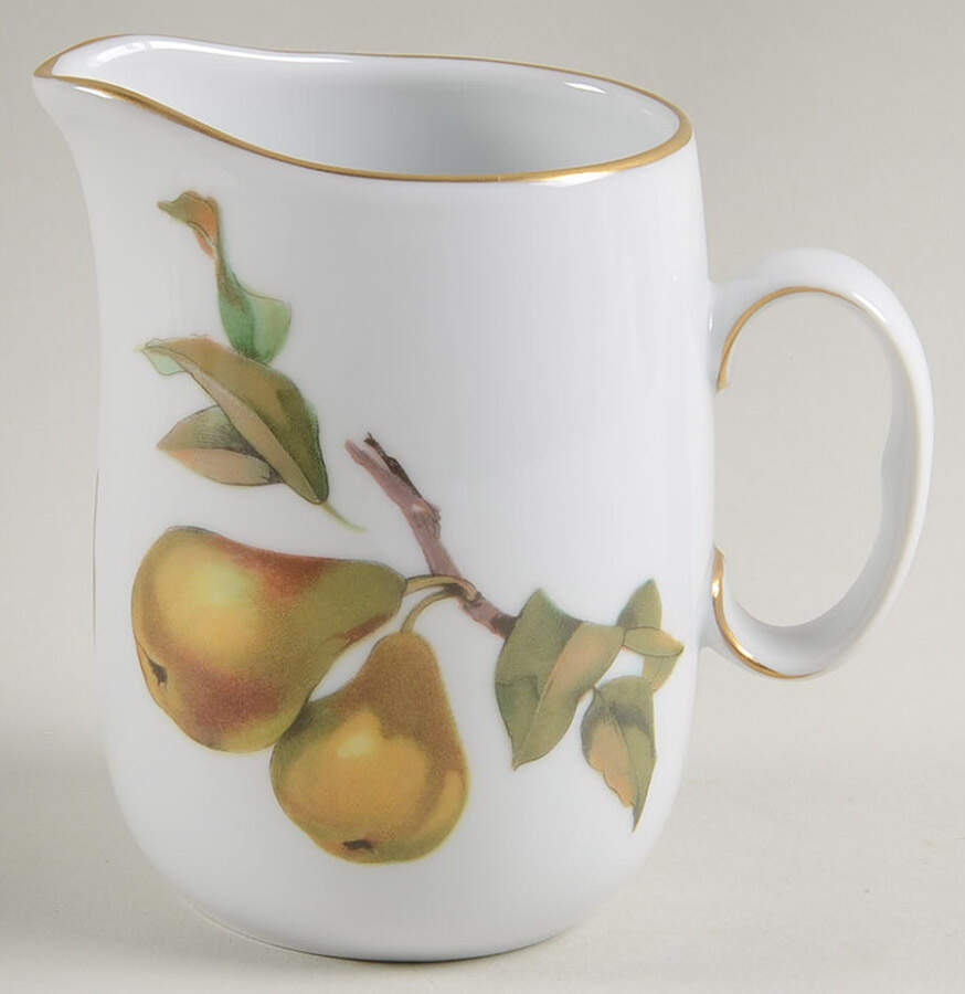Evesham Gold Creamer by Royal Worcester-1