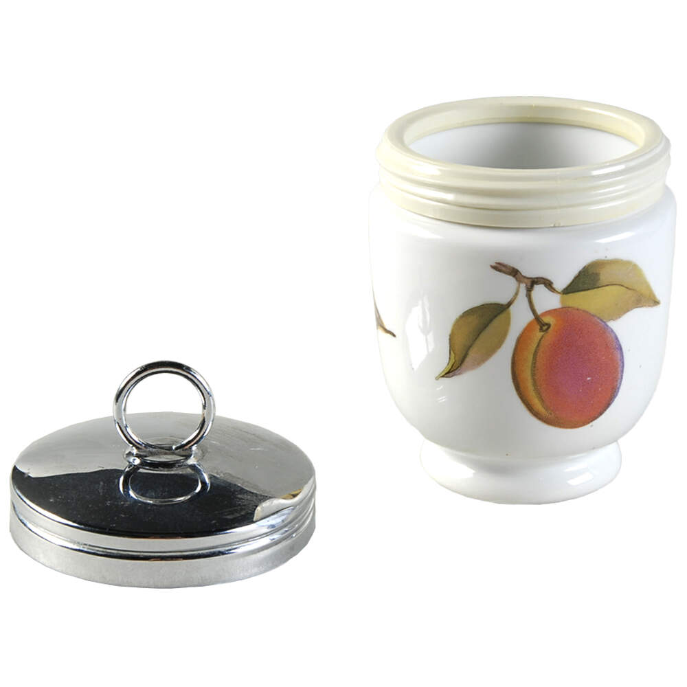 Evesham Gold King Size Egg Coddler & Lid by Royal Worcester-1
