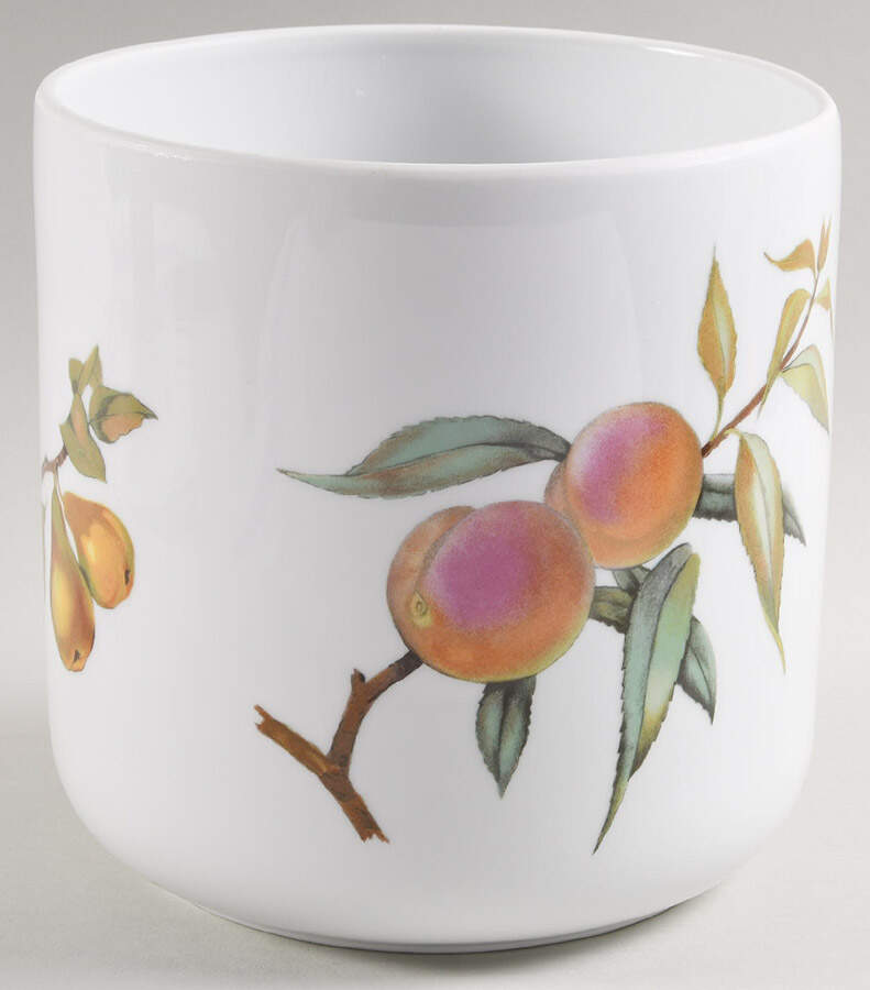 Evesham Gold Large Canister No Lid by Royal Worcester-1